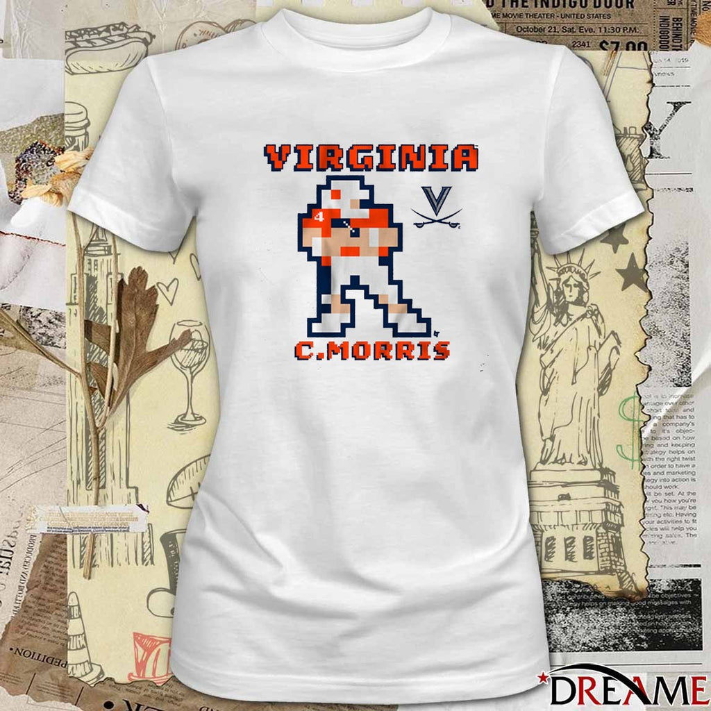 Virginia Cavaliers Football Chandler Morris Retro Baller 2025 t-shirt