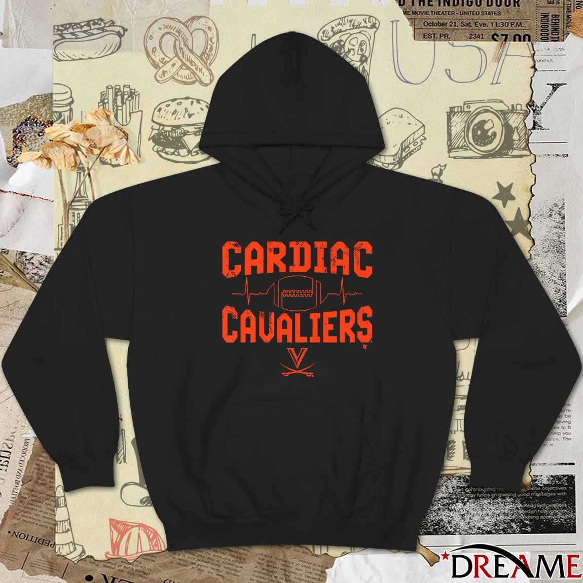 Virginia Cavaliers Football NCAA Cardiac Cavaliers t-shirt