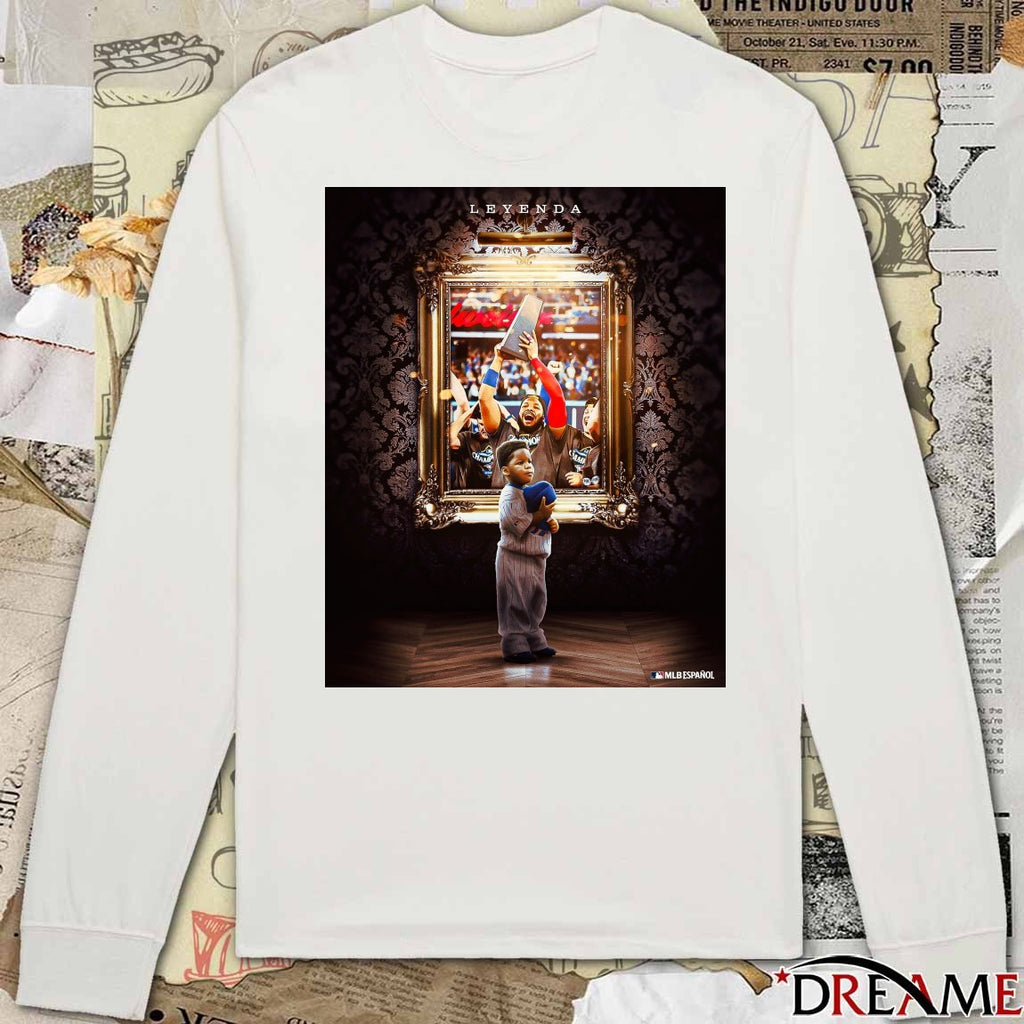 Vladimir Guerrero Jr. Postseason 2025 When A Child’s Dream Comes True Poster t-shirt