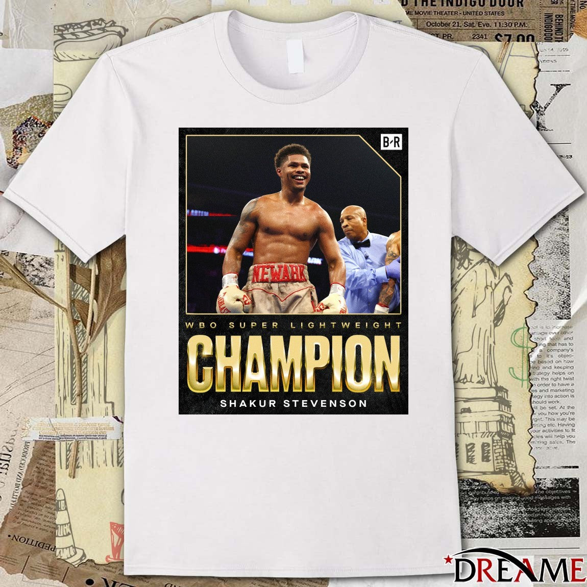 WBO Super Lightweight Champion Shakur Stevenson 2026 Poster t-shirt