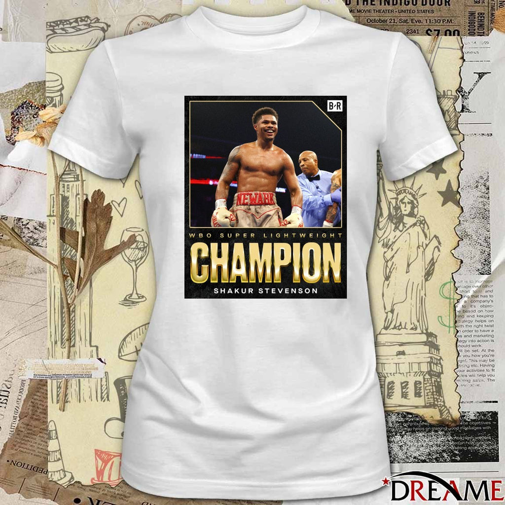 WBO Super Lightweight Champion Shakur Stevenson 2026 Poster t-shirt
