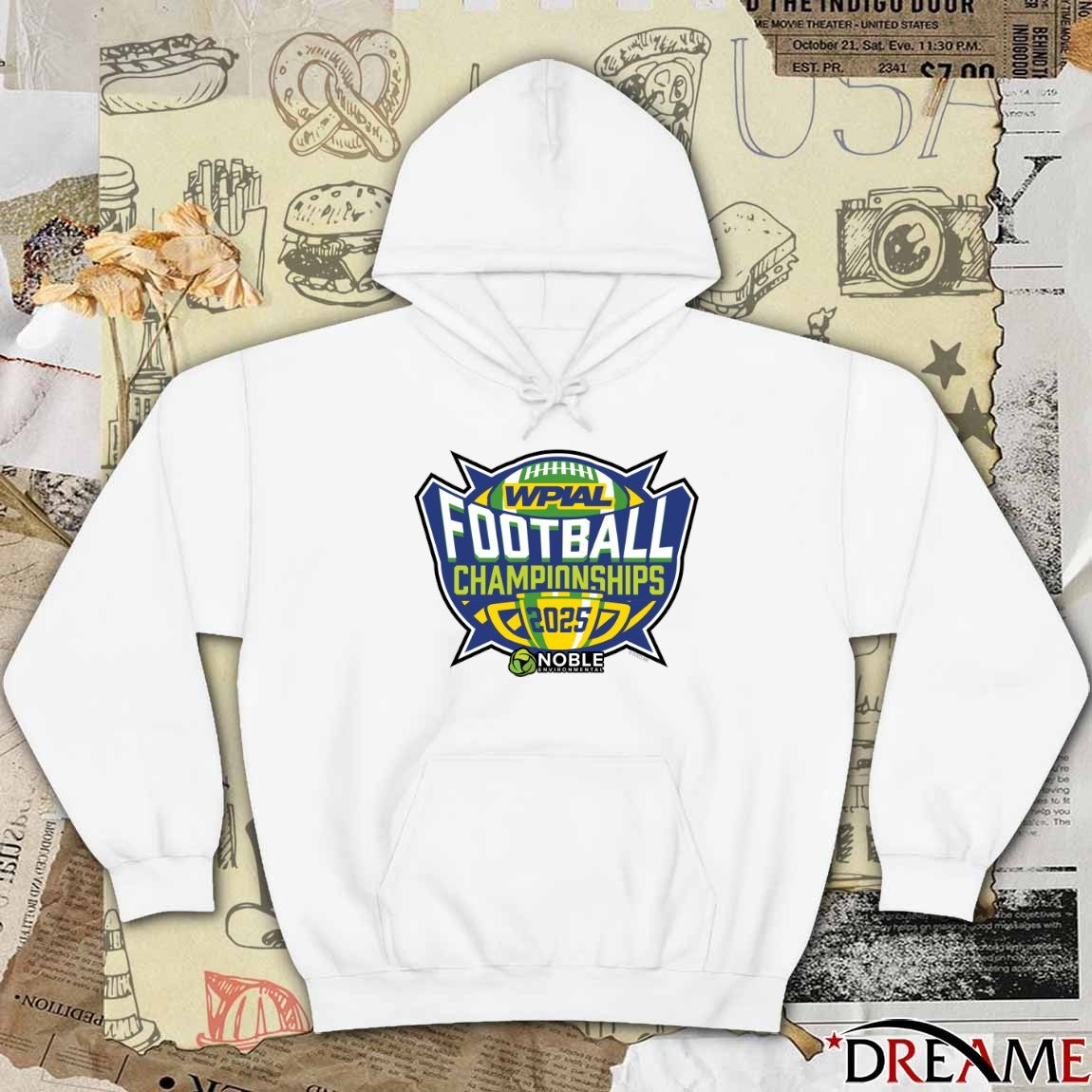 WPIAL Football Championships 2025 Noble Environmental Logo t-shirt