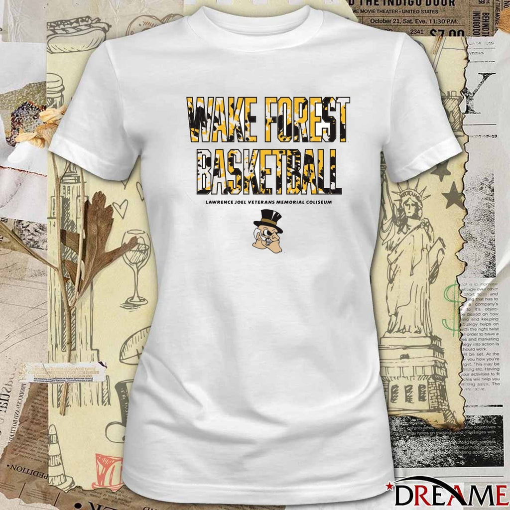 Wake Forest University Basketball Lawrence Joel Veterans Memorial Coliseum t-shirt