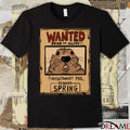 Wanted Dead Or Alive Punxsutawney Phil Reward Spring Groundhog Day t-shirt