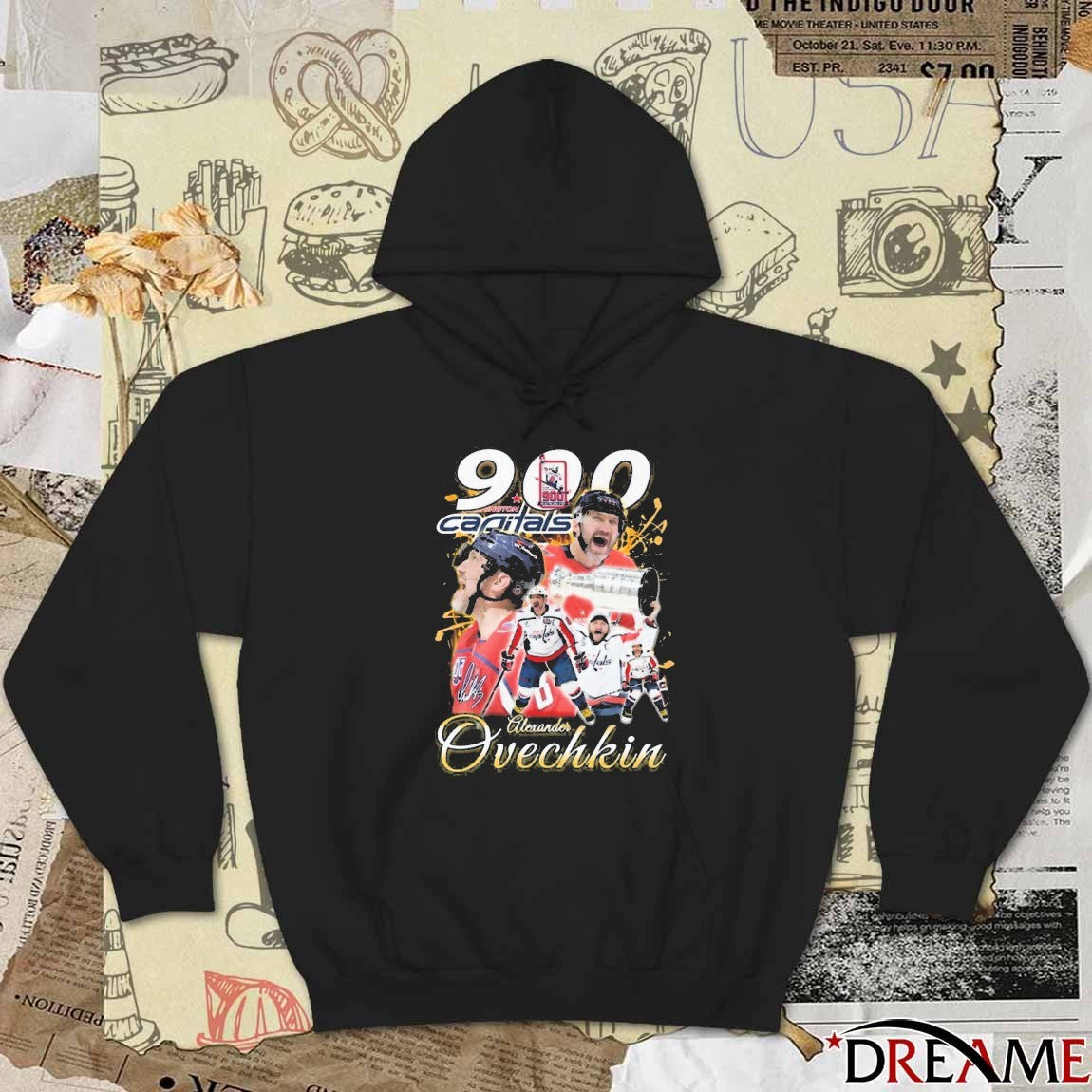 Washington Capitals Alexander Ovechkin 2025 Celebrate 900 NHL Goals t-shirt