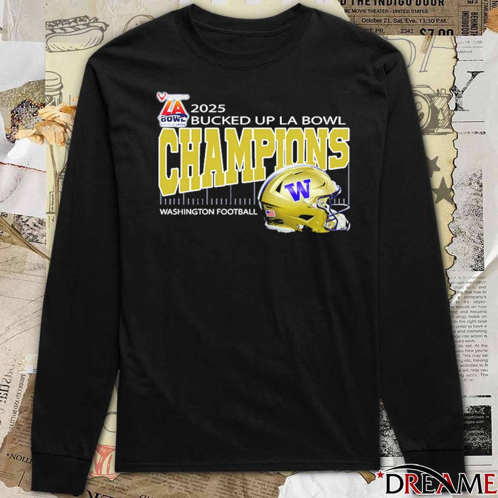 Washington Football 2025 Gronk Champions SoFi Stadium Inglewood CA Helmet t-shirt