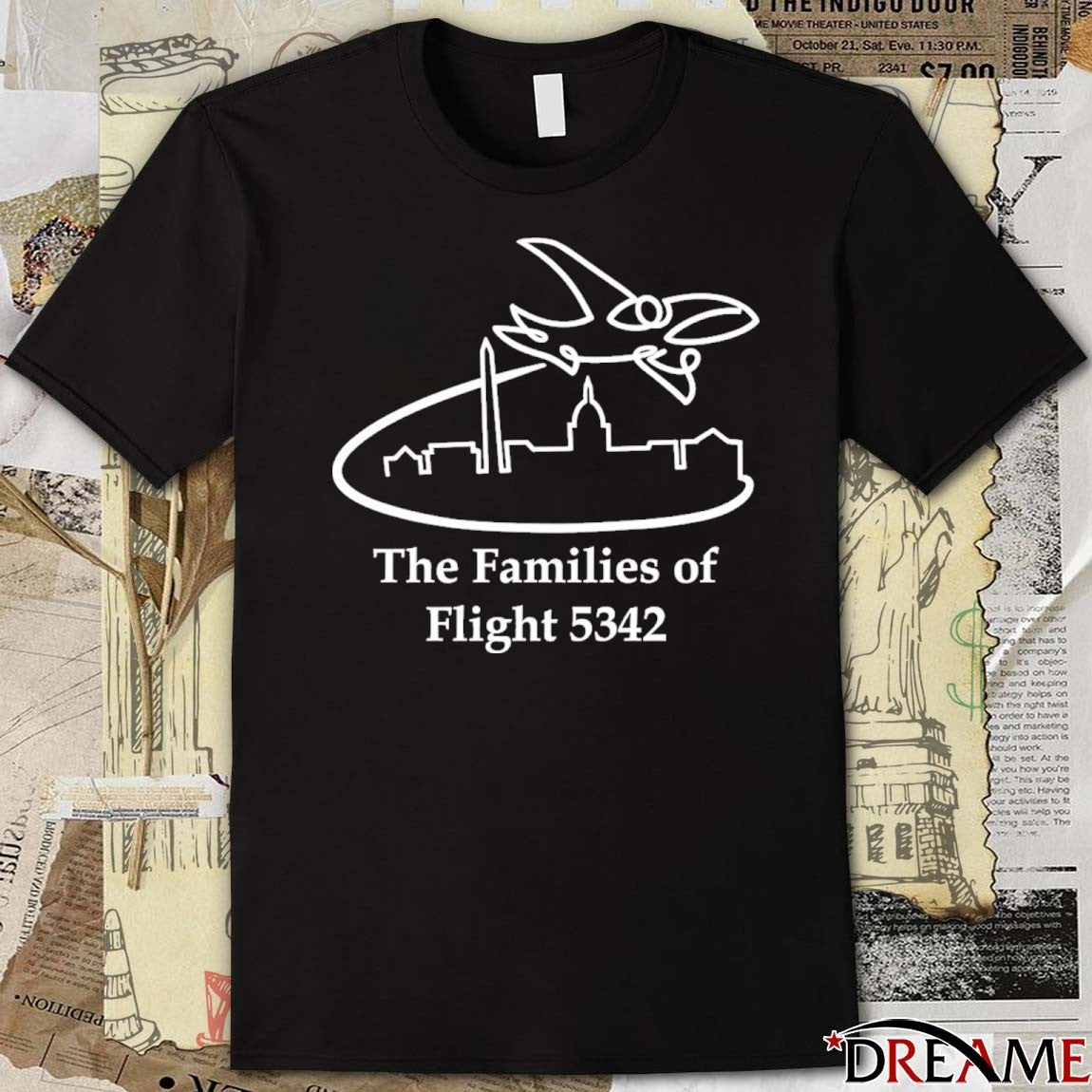 Washington Wizards The Families Of Flight 5342 t-shirt