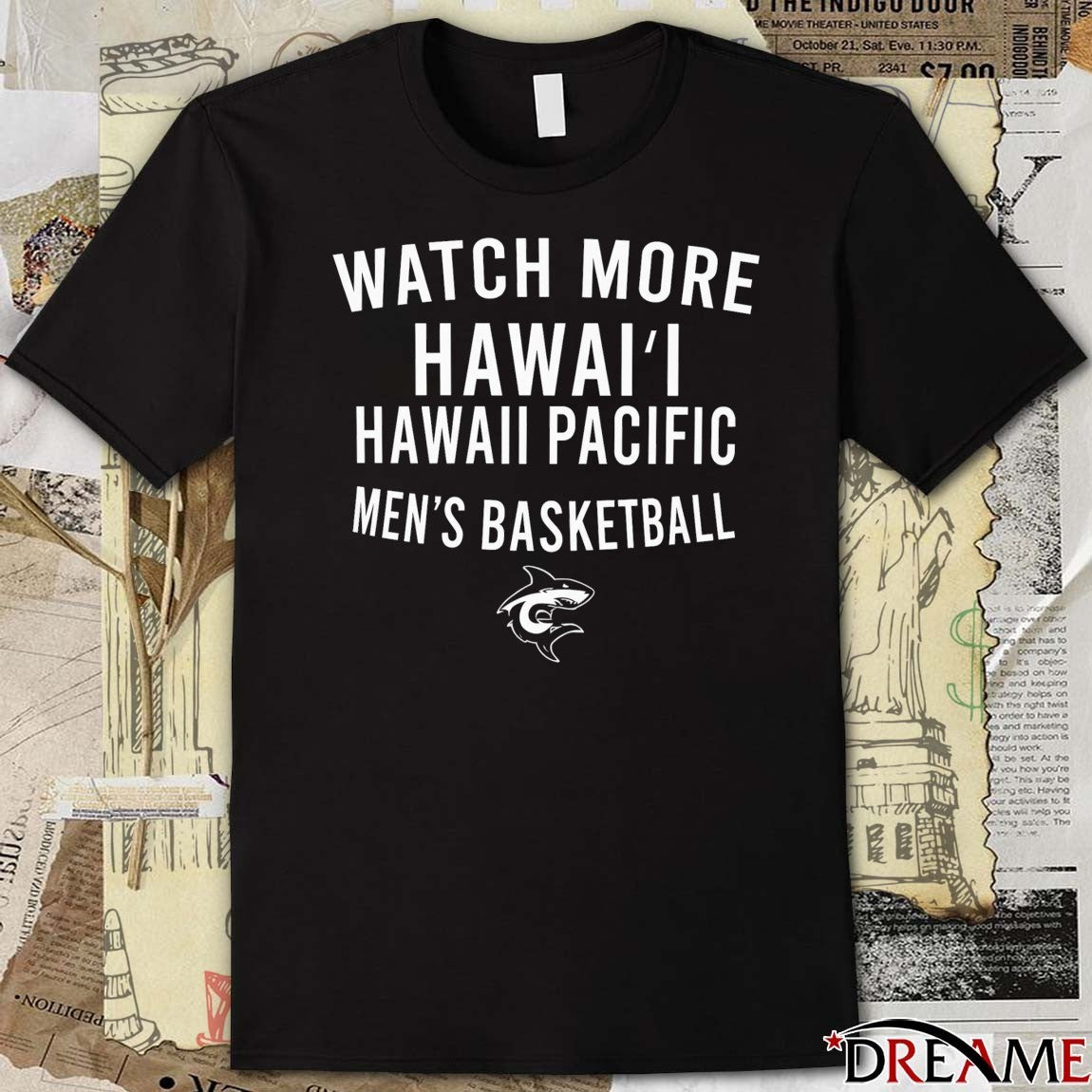 Watch More Hawai’l Hawaii Pacific Men’s Basketball 2025 t-shirt