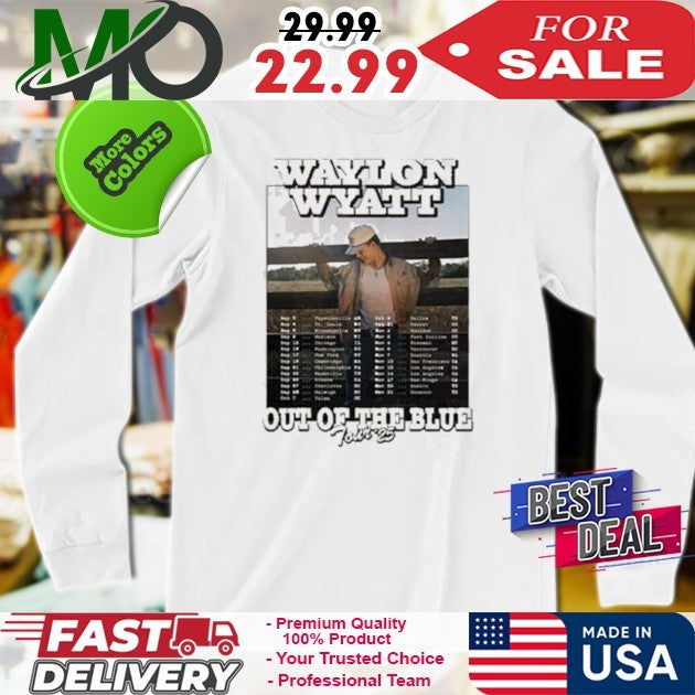 Waylon Wyatt Out Of The Blue Tour Dates 2025 Shirt