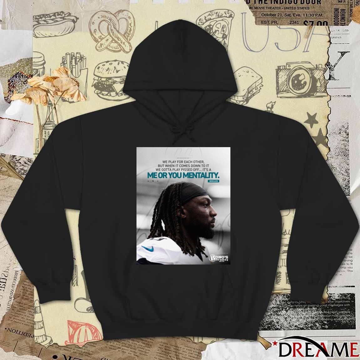 We Play For Each Other But When It Comes Down To It We Gotta Play Pissed Off It’s A Me Or You Mentality Devin Lloyd t-shirt