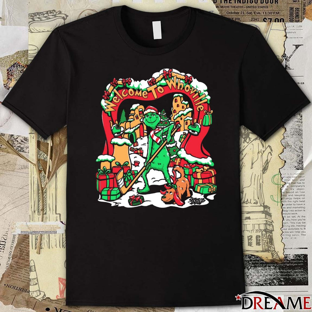 Welcome to Whoville How the Grinch Stole Christmas 2025 t-shirt