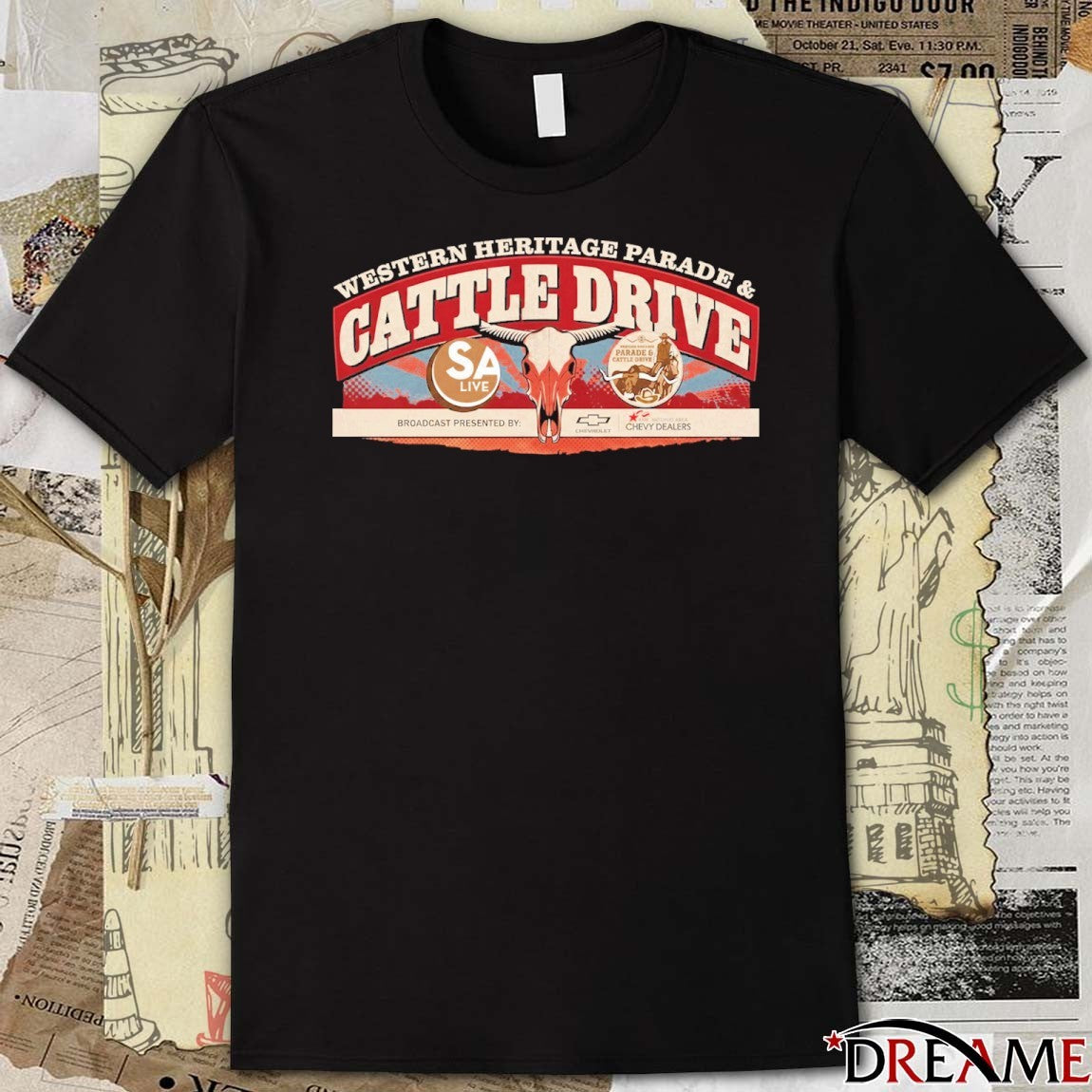 Western Heritage Parade And Cattle Drive 2026 t-shirt
