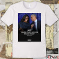 When They Go Low We Go High Michelle Obama Ebony Poster t-shirt