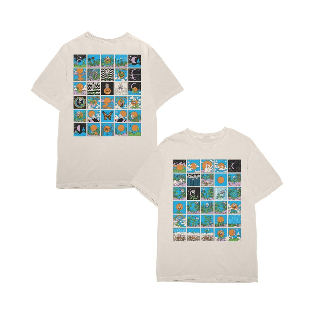 Whimsical Plant Squares Shirt