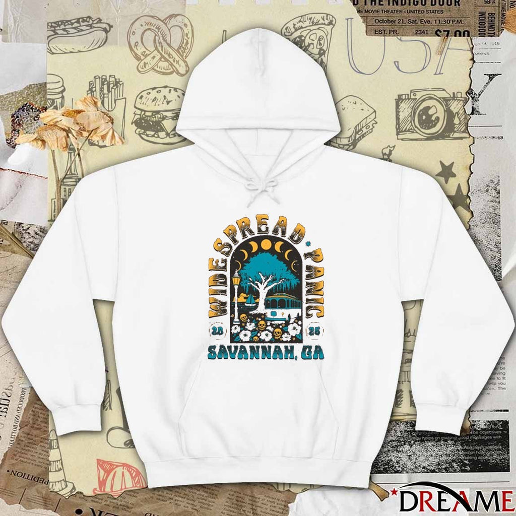 Widespread Panic 2025 Tour Savannah GA t-shirt