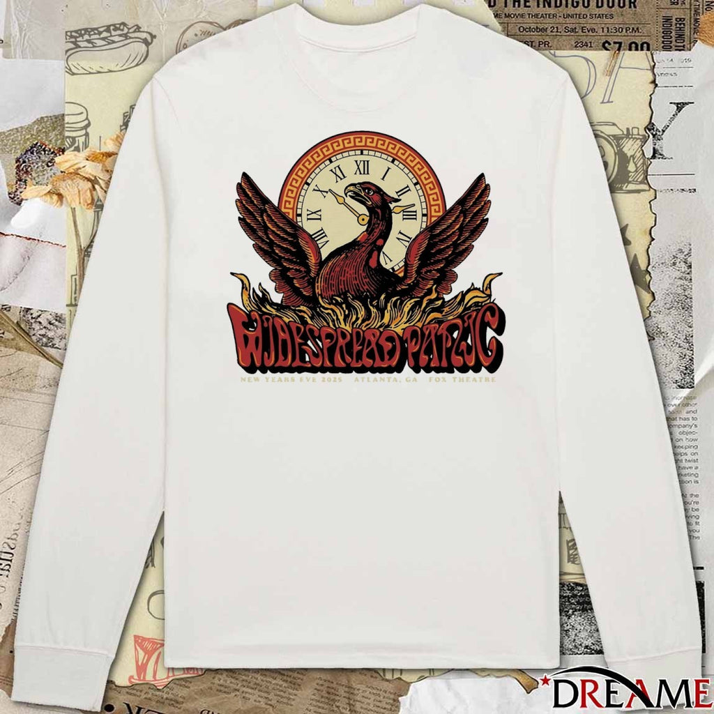 Widespread Panic New Year’s Eve 2025 Atlanta GA Fox Theatre concert t-shirt