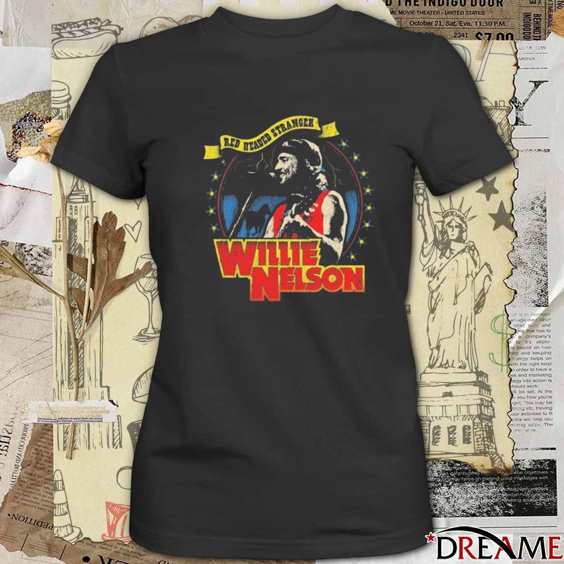 Willie Nelson Red Headed Stranger 2026 t-shirt