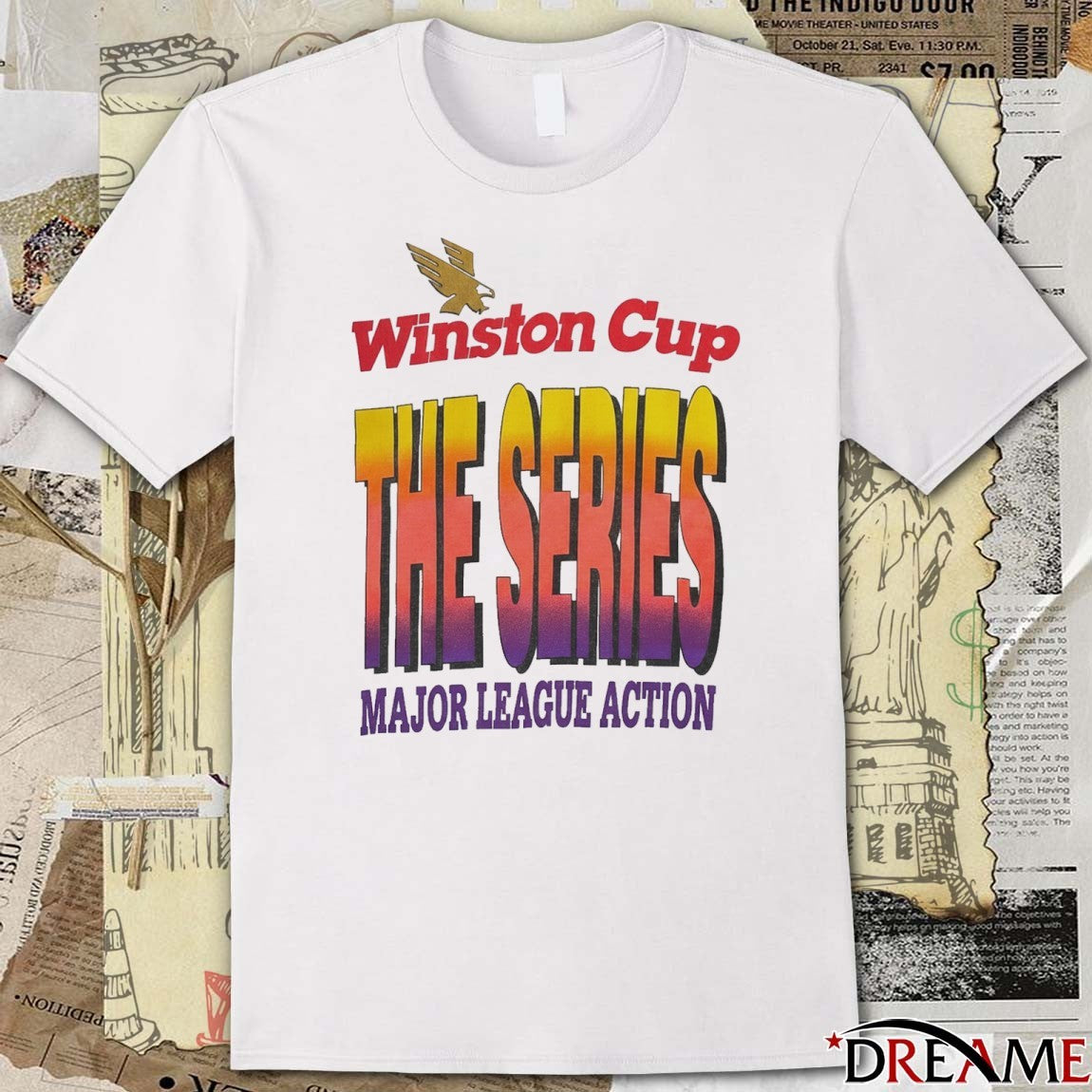 Winston Cup The Series Major League Action No Strikes All Balls Nascar t-shirt
