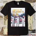 Winter Belongs To US Team USA One For All Chris Lillis, Connor Curran and Kaila Kuhn Poster t-shirt