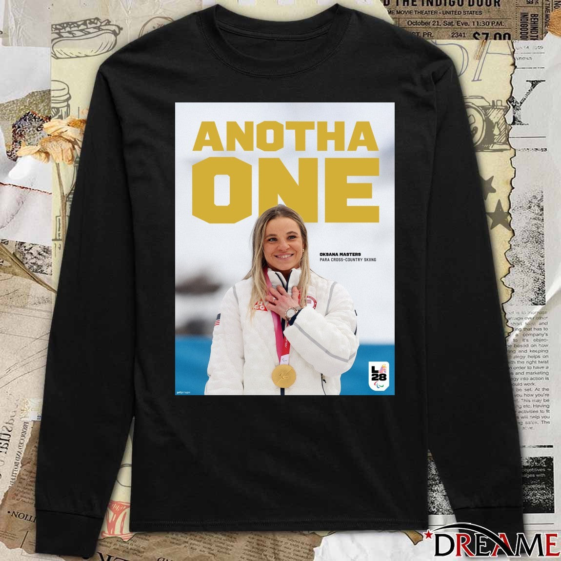 Winter Paralympics Anotha One Oksana Masters Para Cross-country Skiing t-shirt