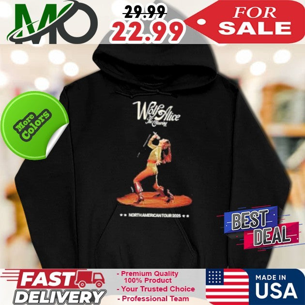 Wolf Alice The Clearing 2025 Tour Dates In North American Shirt