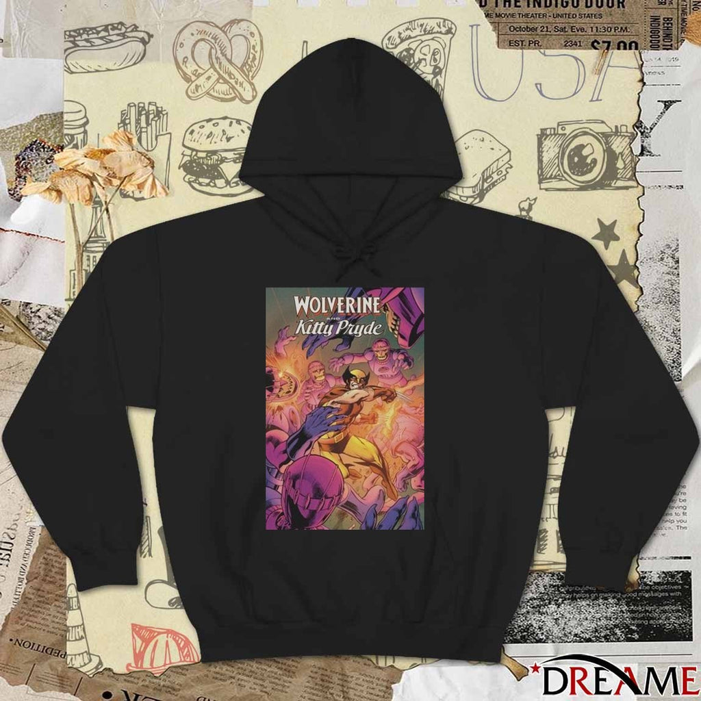 X-Men Wolverine And Kytty Pryde t-shirt