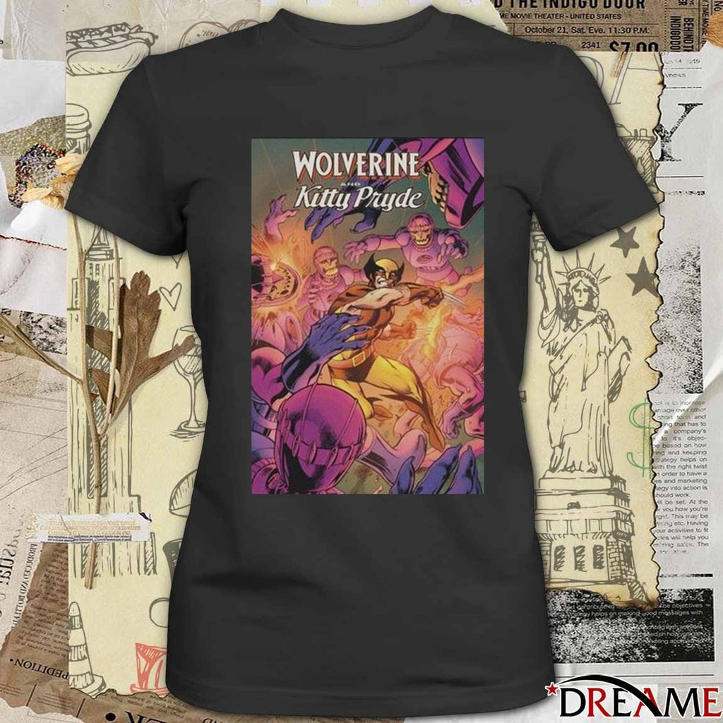 X-Men Wolverine And Kytty Pryde t-shirt