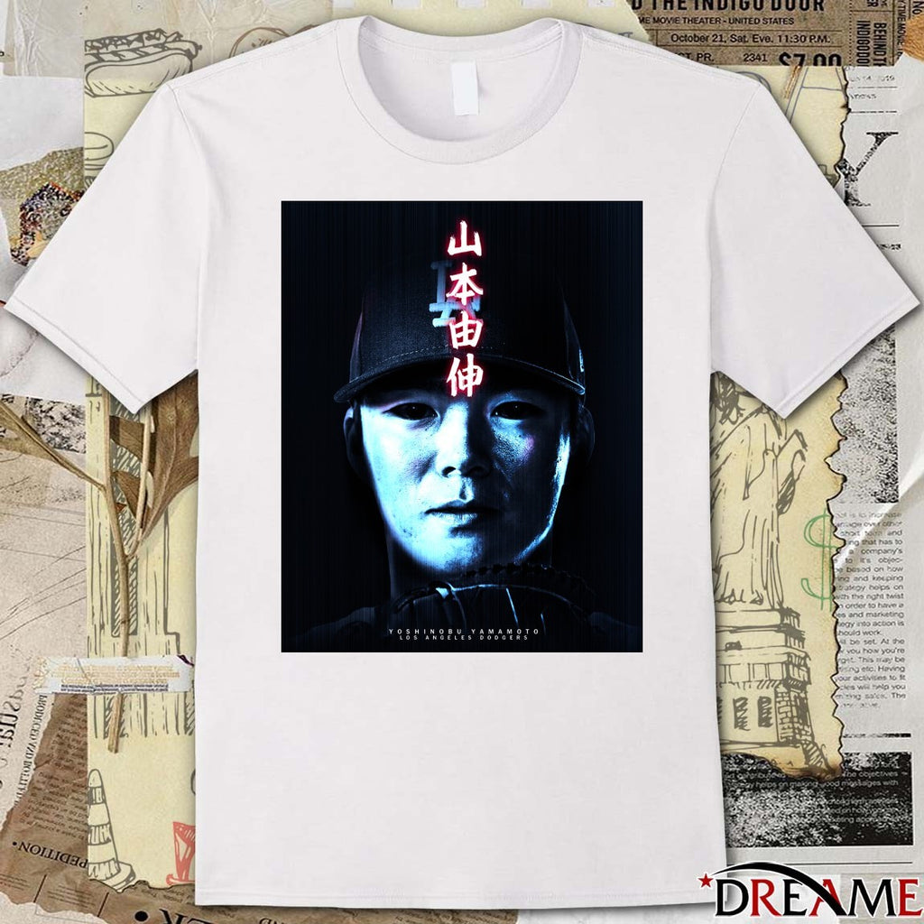 Yoshinobu Yamamoto Causing Nightmares For Hitters All October Los Angeles Dodgers MLB Poster t-shirt