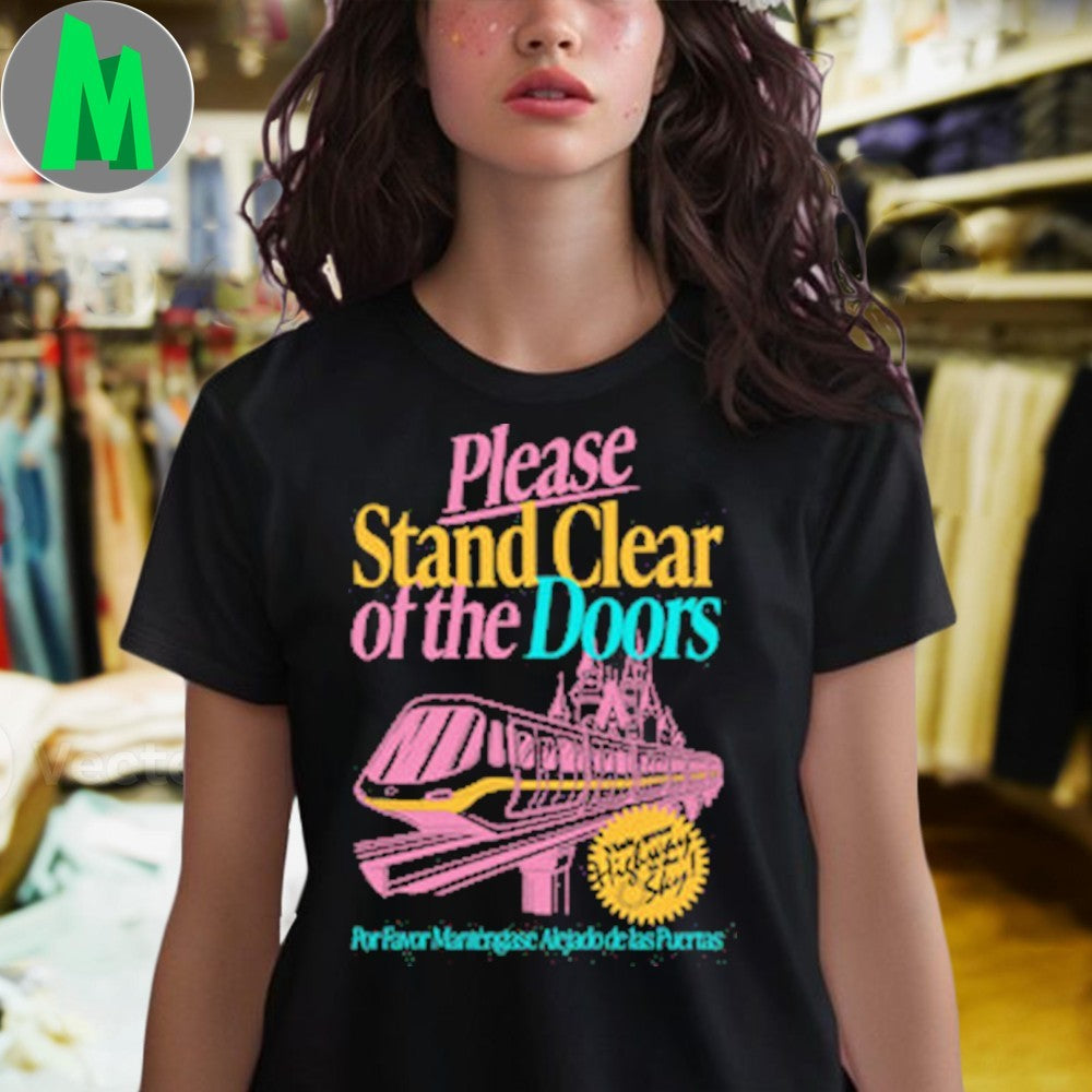 Youth Monorail Please Stand Clear of the Doors Graphic T-Shirt