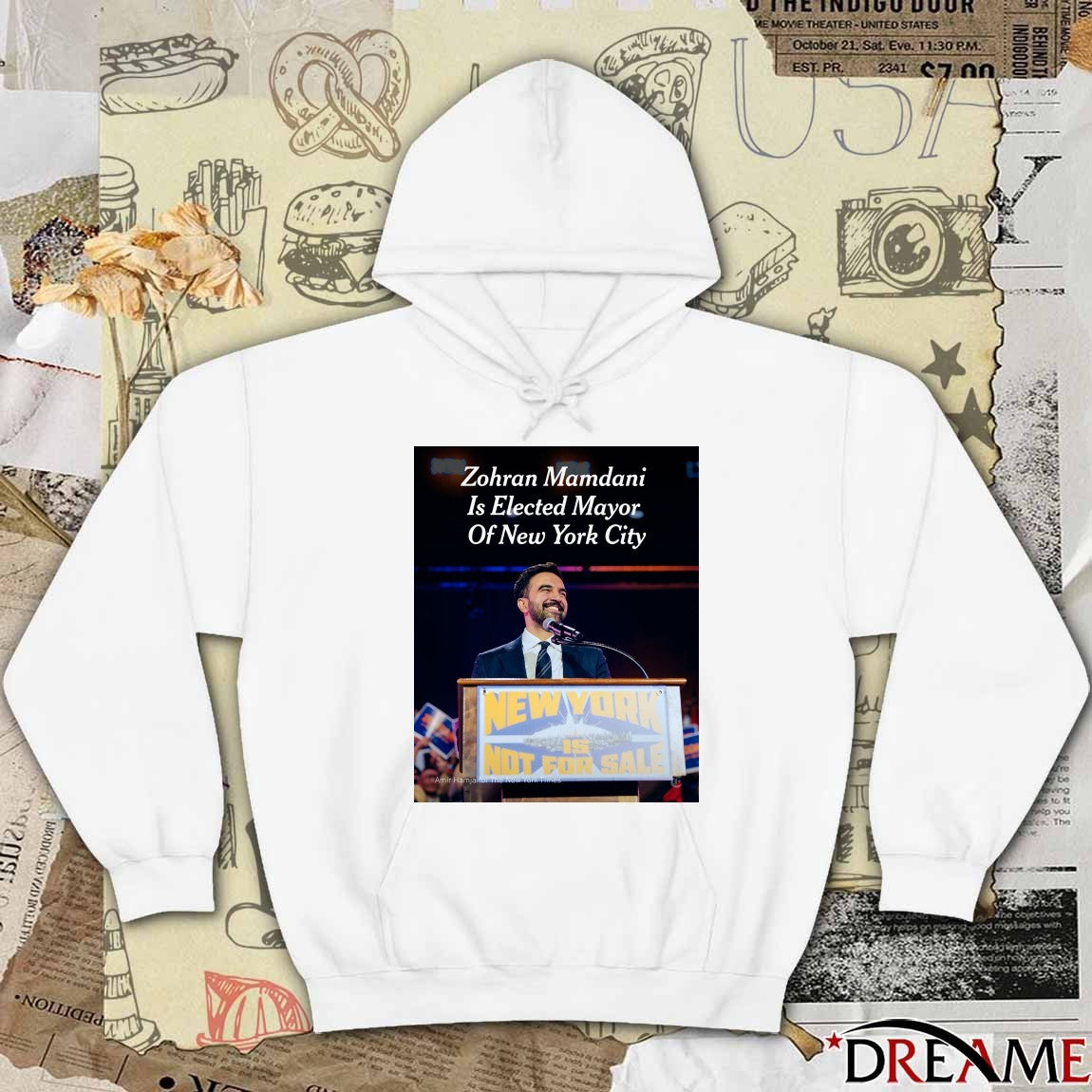 Zohran Mamdani Is Elected Mayor Of New York City 2025 Poster t-shirt
