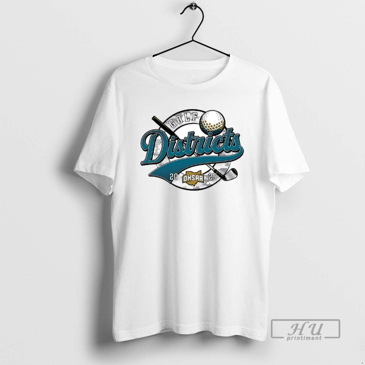 Officials 2025 Ohsaa Golf Districts Ornaments T Shirt
