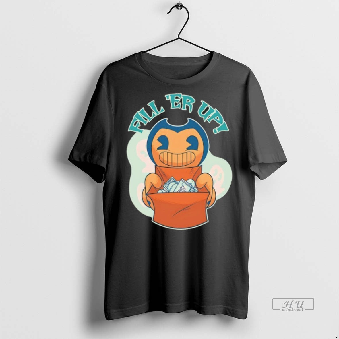 Officials Bendy Fill Er Up Halloween Shirt Sweater