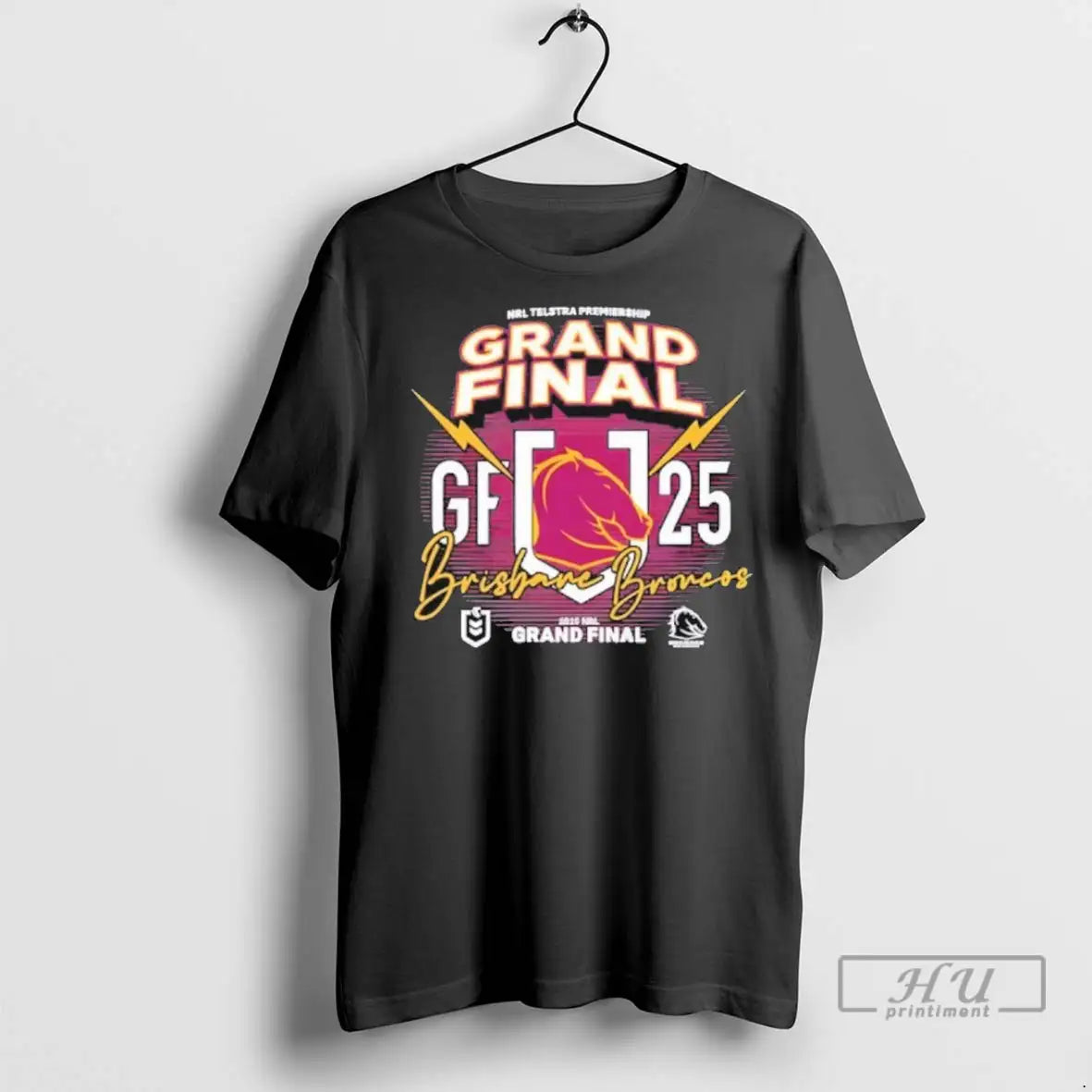 Officials Brisbane Broncos 2025 Grand Final T Shirt