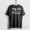 Officials For The Love Of Detroit City Sports Logo 2025 T Shirt