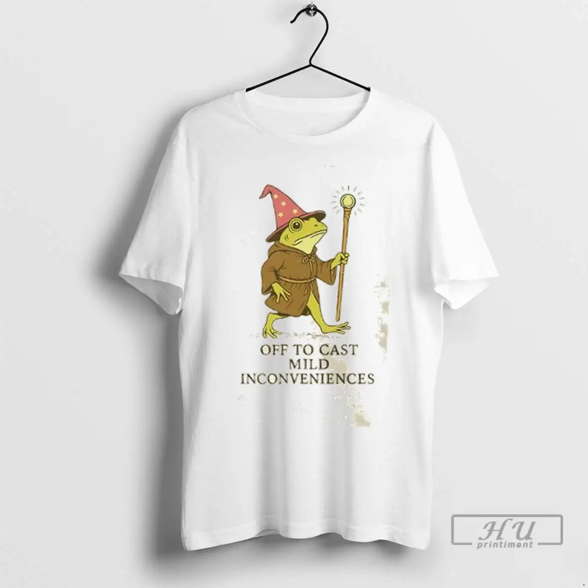 Officials Frog Wizard Off To Cast Mild Inconveniences T Shirt