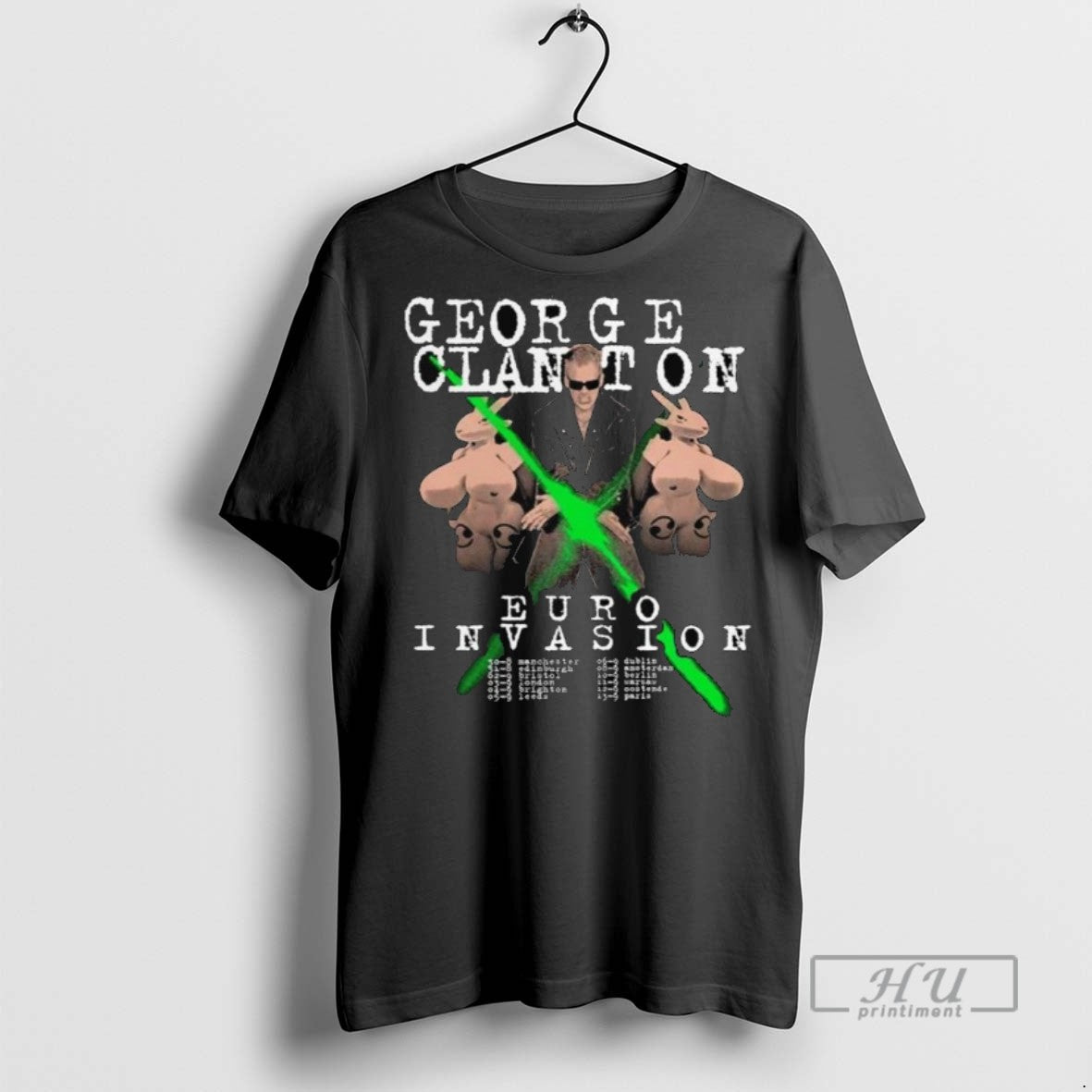 Officials George Clanton Euro Invasion Long Sleve T Shirt