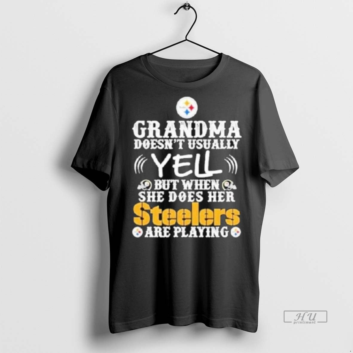 Officials Grandma Doesnt Usually Yell But When She Does Her Pittsburgh Slers Are Playing