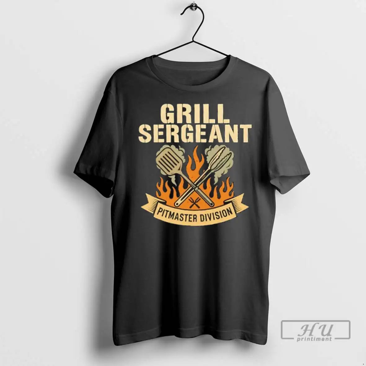 Officials Grill Sergeant Pitmaster Division T Shirt