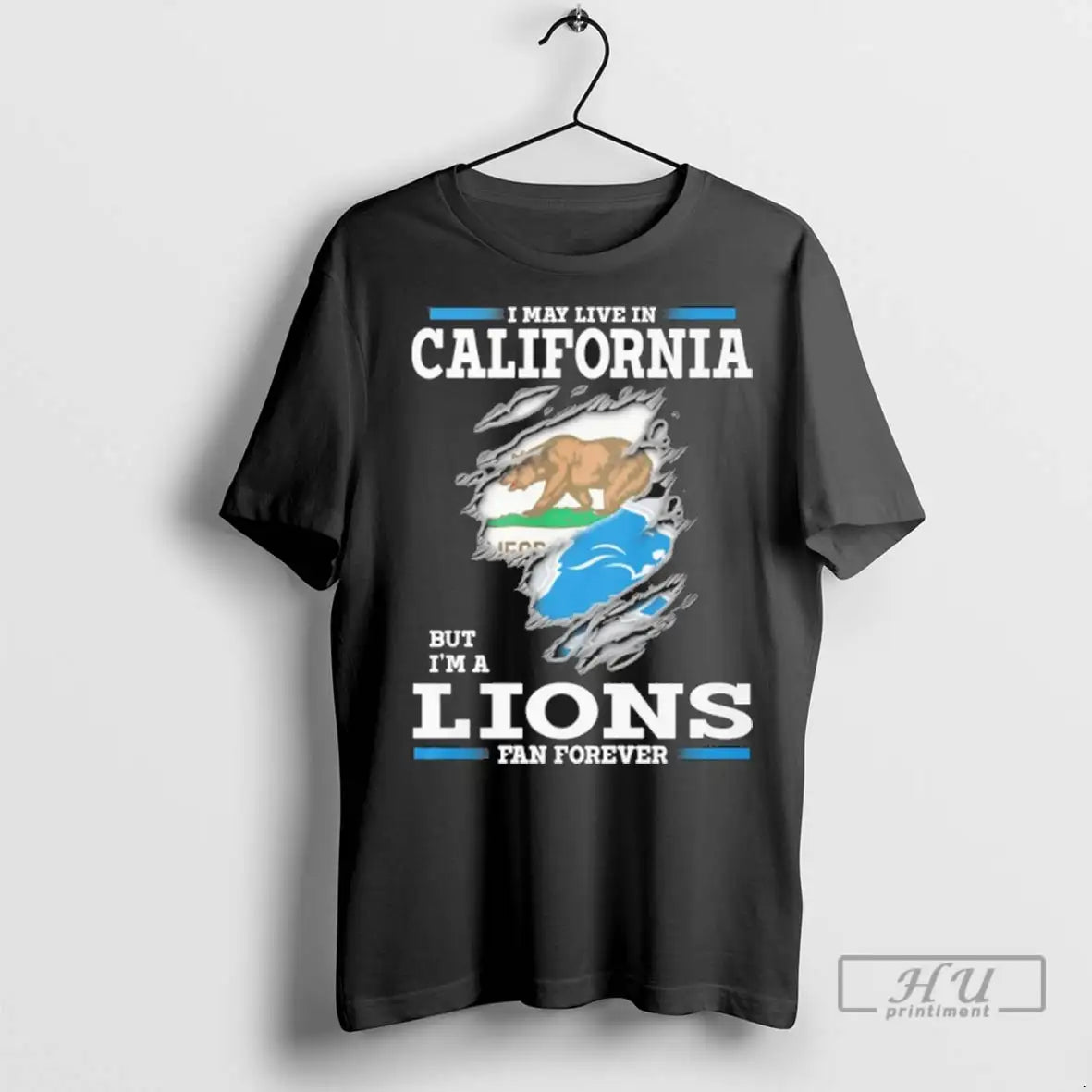 Officials I May Live In California But Im A Detroit Lions Fan Forever