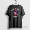 Officials Its In My Heart Texas Rangers Baseball Lovers T Shirt