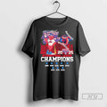 Officials Jacksonville Jumbo Shrimp International League Champions 2025 Mascot T Shirt