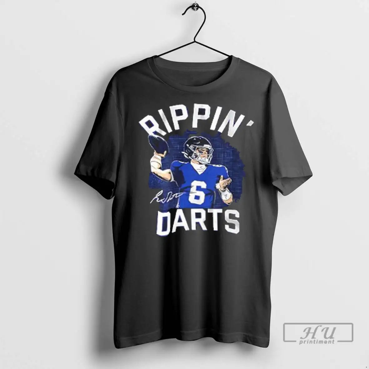 Officials Jaxson Dart Rippin Darts Signature T Shirt
