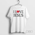 Officials Jesus Loves You Faith Christian Catholic T Shirt