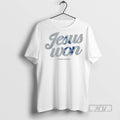 Officials Los Angeles Dodgers Jesus Won Its An La Thing T Shirt