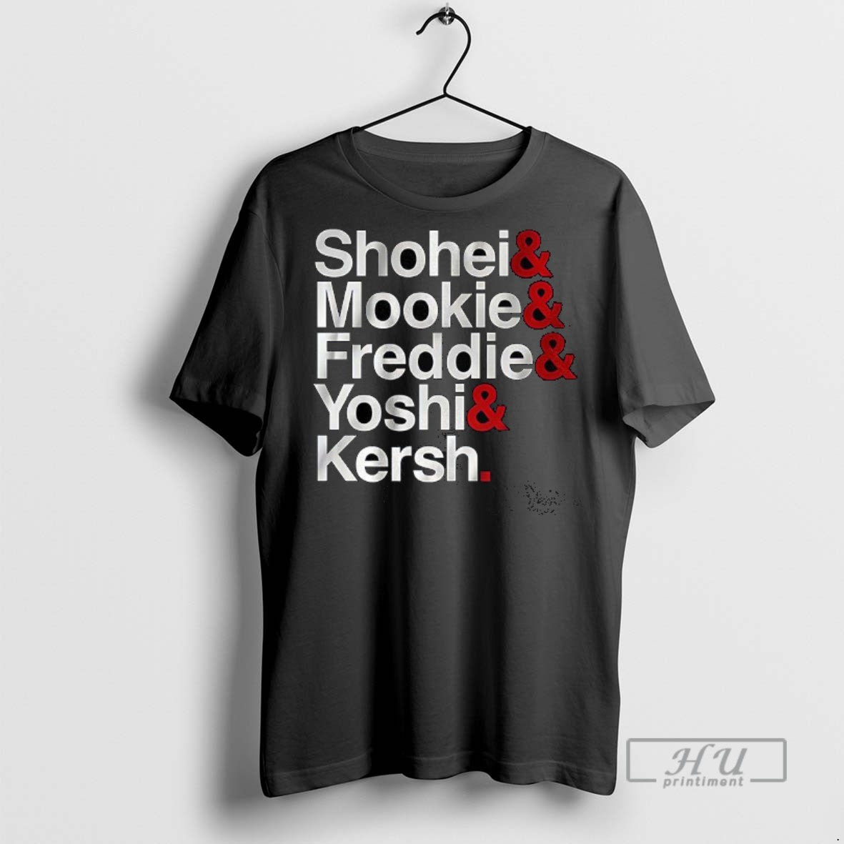Officials Los Angeles Dodgers Baseball Shohei Mookie Freddie Yoshi Kersh Ampersand Stars T Shirt
