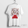 Officials Red Roses England Womens Rugby World Cup 2025 Champions T Shirt