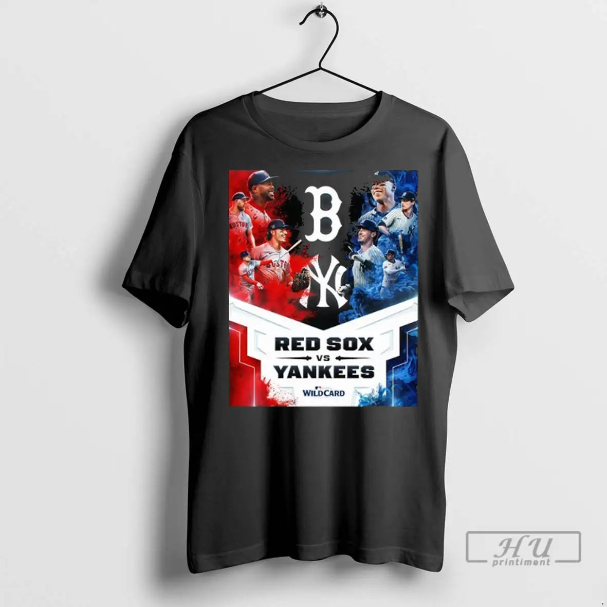 Officials Red Sox Vs Yankees 2025 Wild Card Game T Shirt