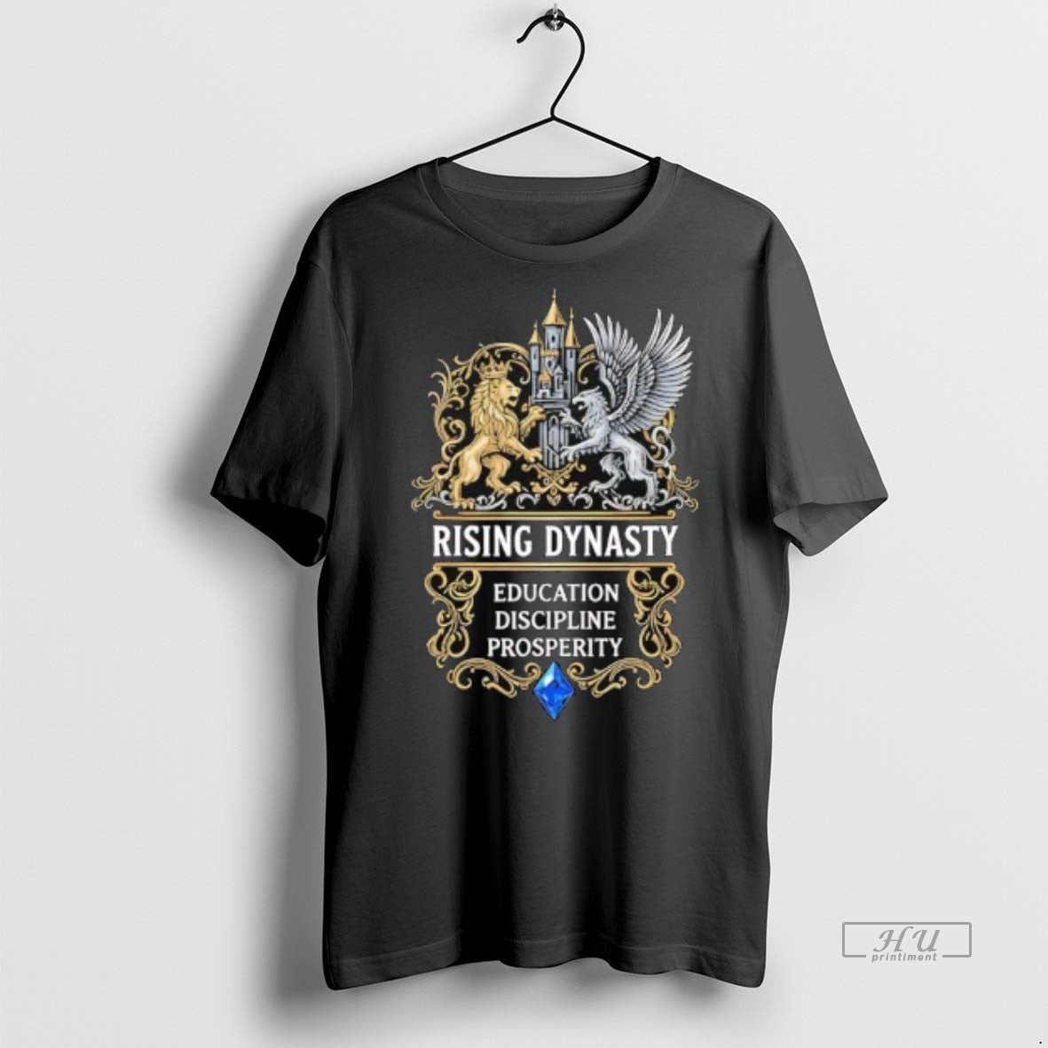 Officials Rising Dynasty Education Discipline Prosperity Lion And A Griffin Shirt Sweater