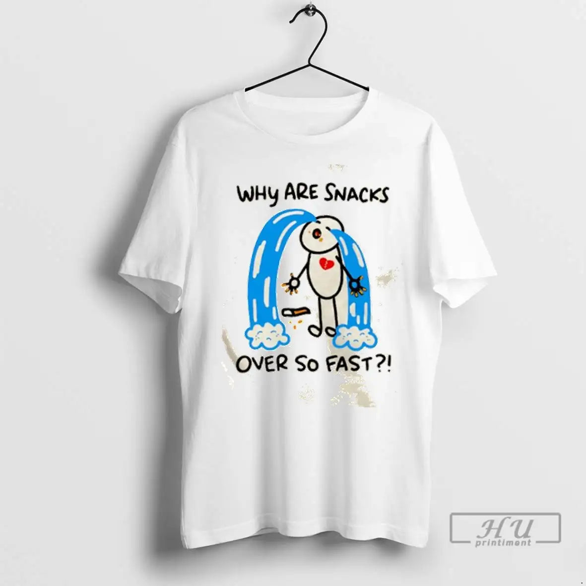 Officials Snacks Silly Food Why Are Snacks Over So Fast T Shirt