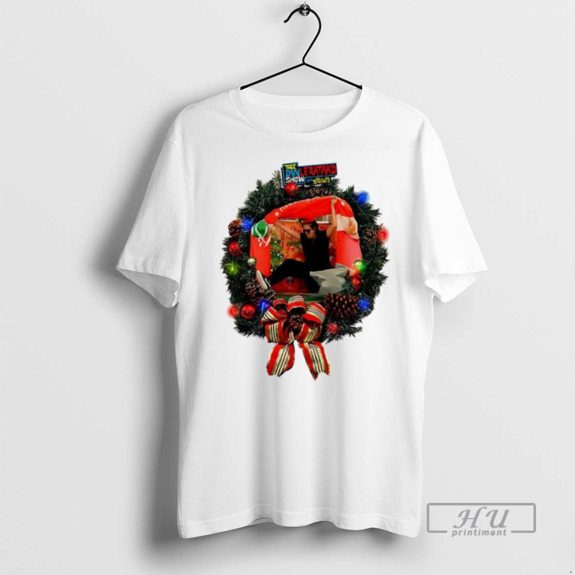 Officials Trending The Dan Le Batard Show With Stugotz Christmas Wreath T Shirt